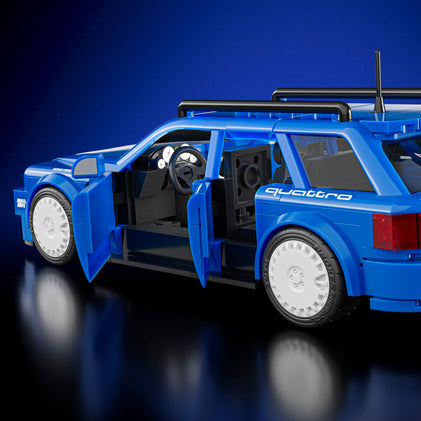 MATTEL BRICK SHOP HOT WHEELS ’94 AUDI AVANT RS2 BUILDING SET