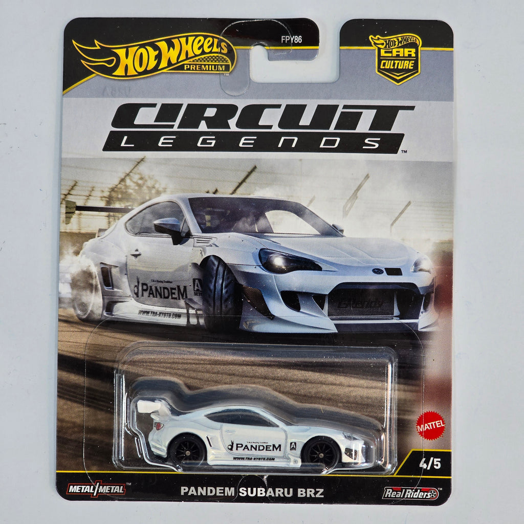 HOT WHEELS PREMIUM PADEM SUBARU BRZ CIRCUIT LAGENDS 2025 (JAPAN CARD)
