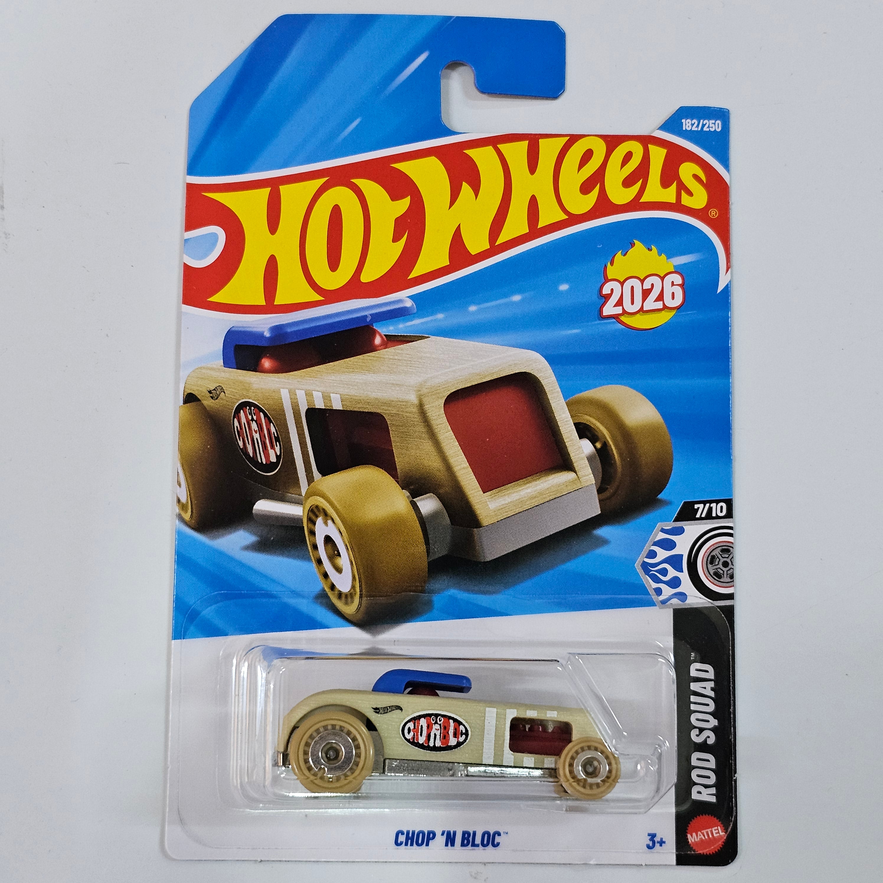 HOT WHEELS CHOP N BLOC CASE J 2026 MAINLINE
