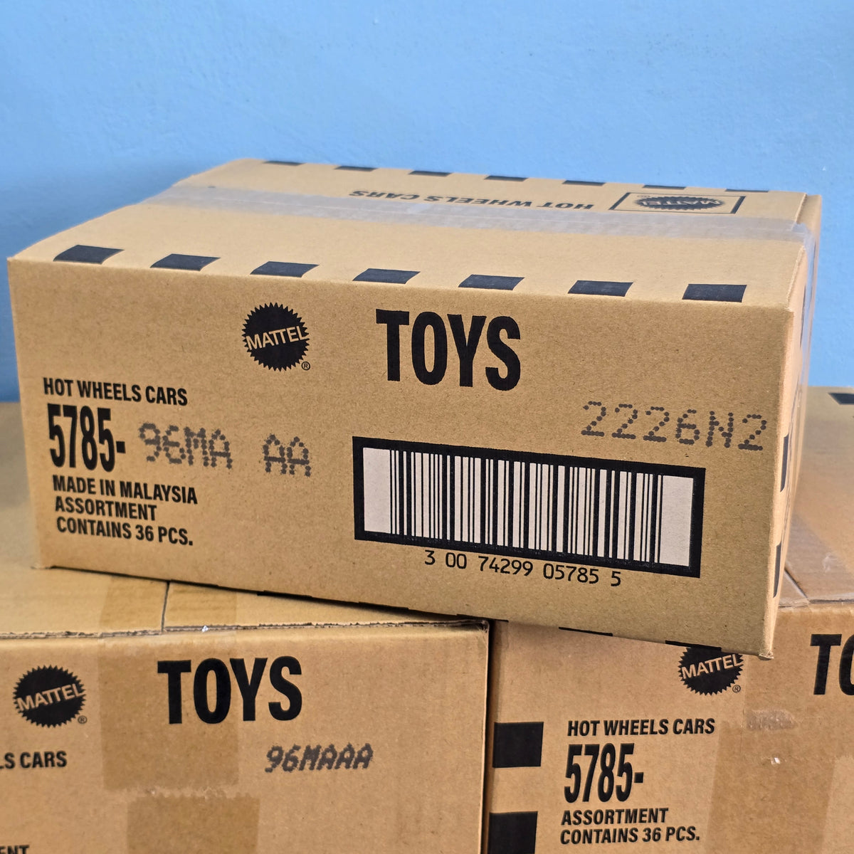 HOT WHEELS MAINLINE CASE A 2027 36pcs SHORT CARD IN SEALED BOX
