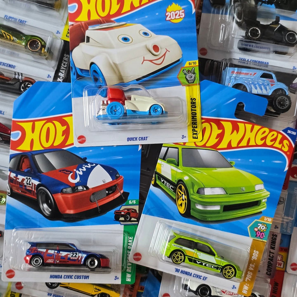 HOT WHEELS MAINLINE CASE L 2025 72pcs IN SEALED BOX