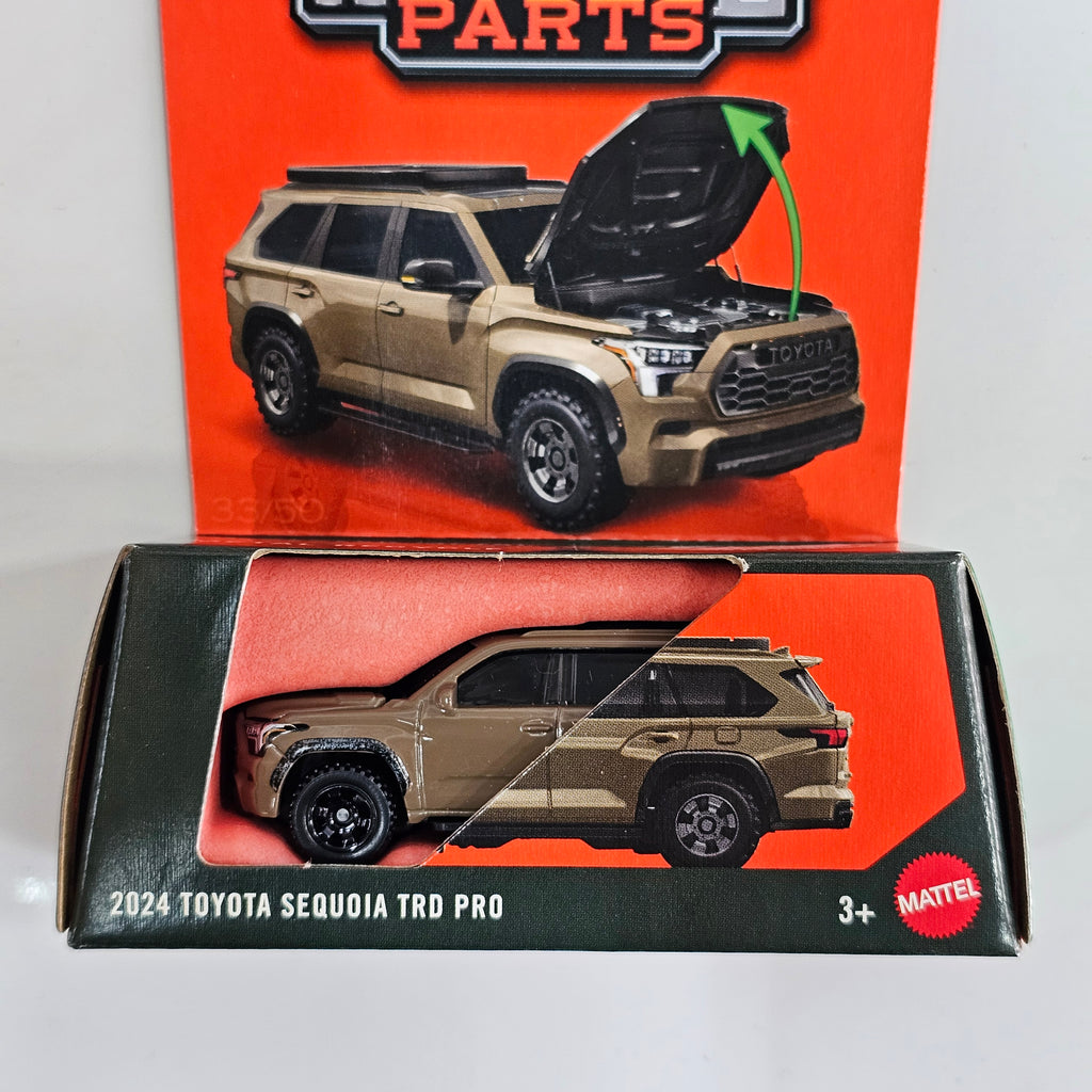 2026 MATCHBOX MOVING PARTS 2024 TOYOTA SEQUOIA TRD PRO