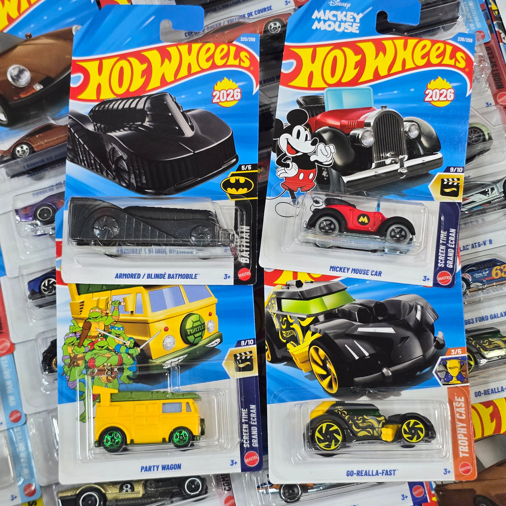 HOT WHEELS MAINLINE CASE N 2026 72pcs IN SEALED BOX