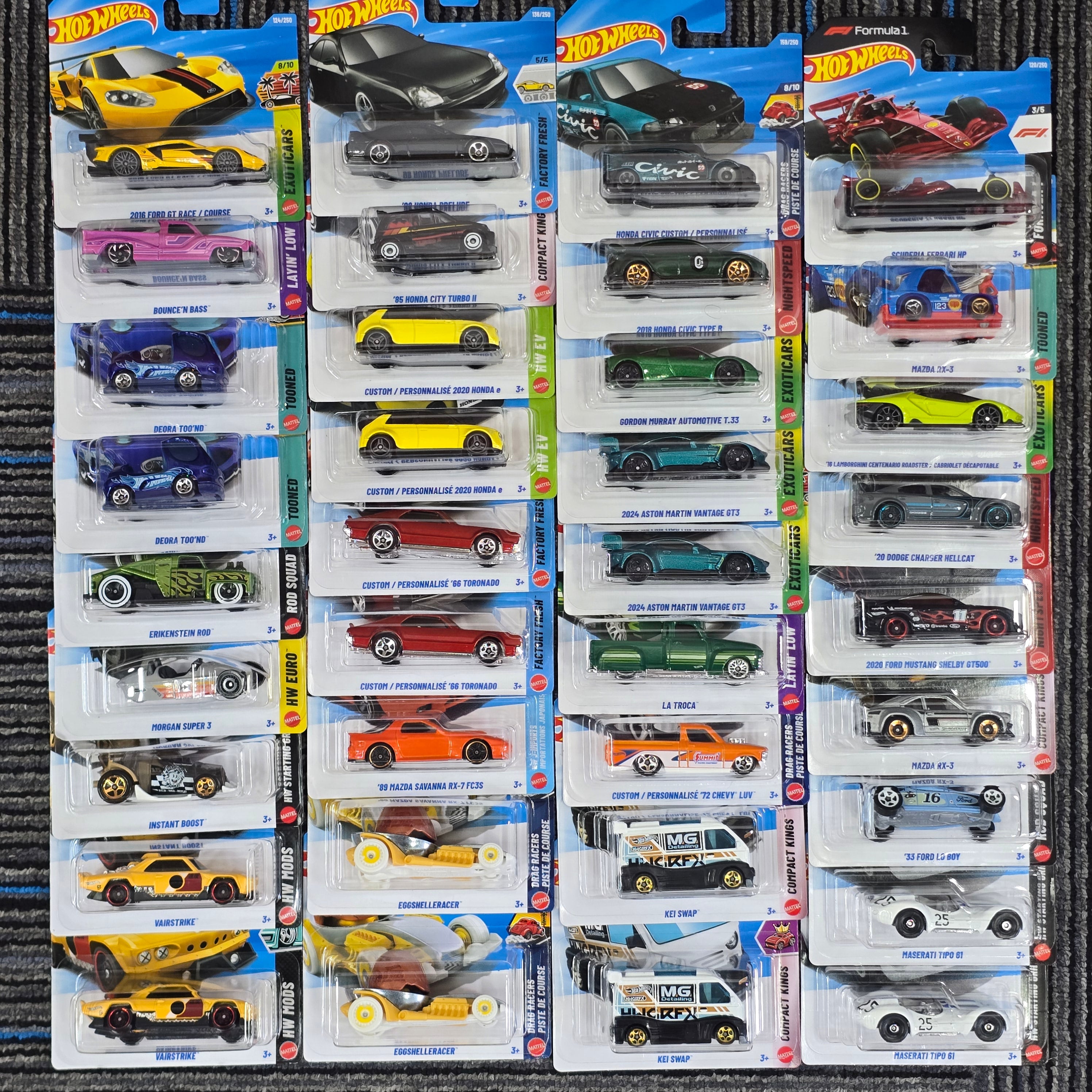 HOT WHEELS MAINLINE CASE F 2026 36pcs IN SEALED BOX