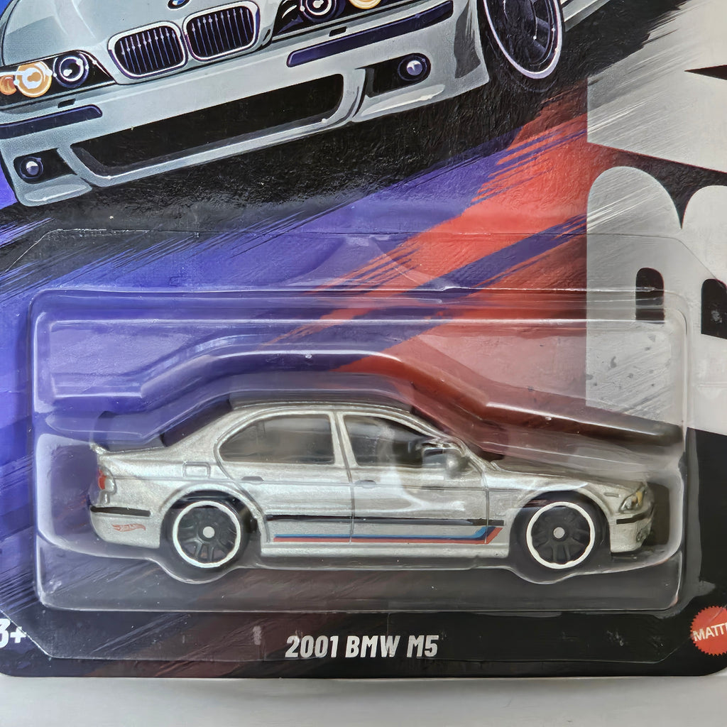 HOT WHEELS 2001 BMW M5 EXCLUSIVE SILVER SERIES BMW