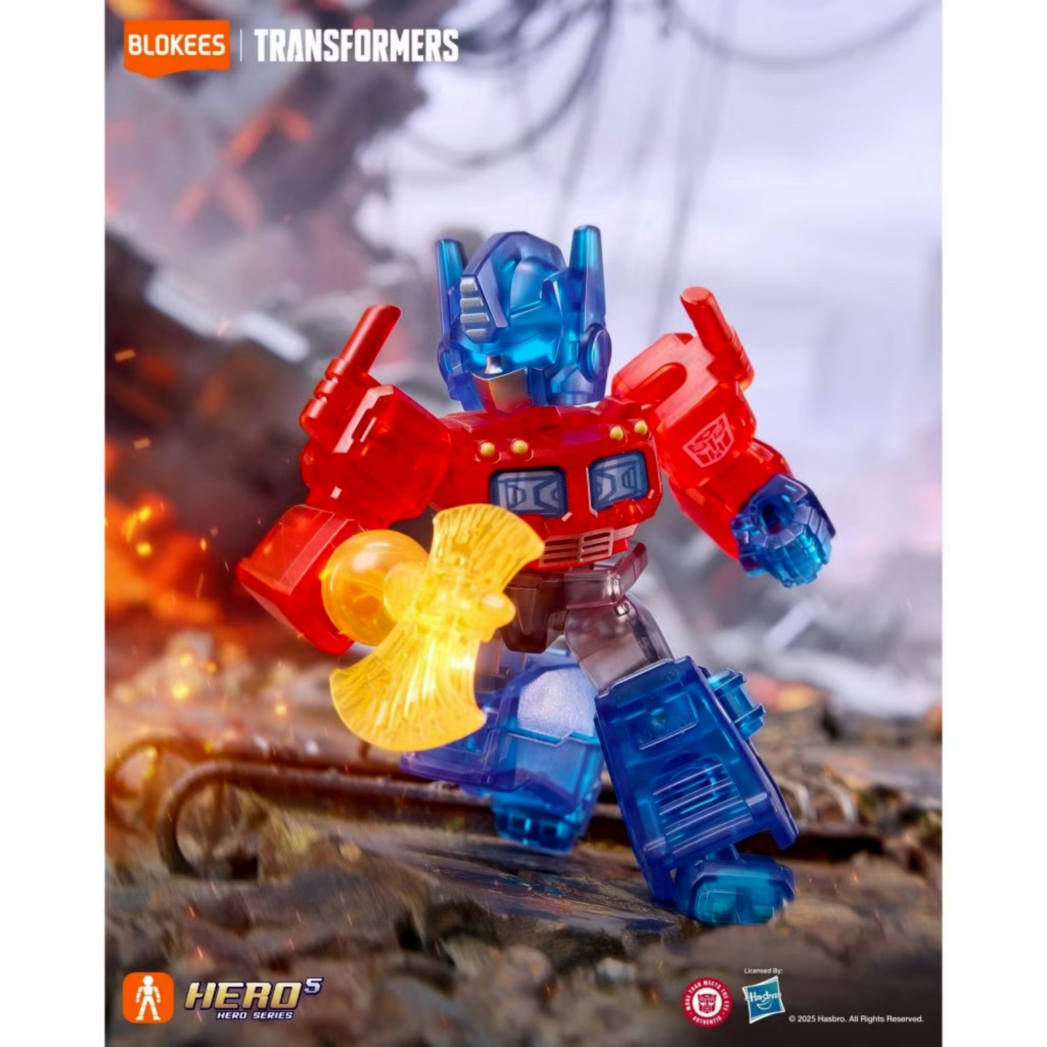 Blokees Transformers Defender Version 05 Traitor to Tyranny