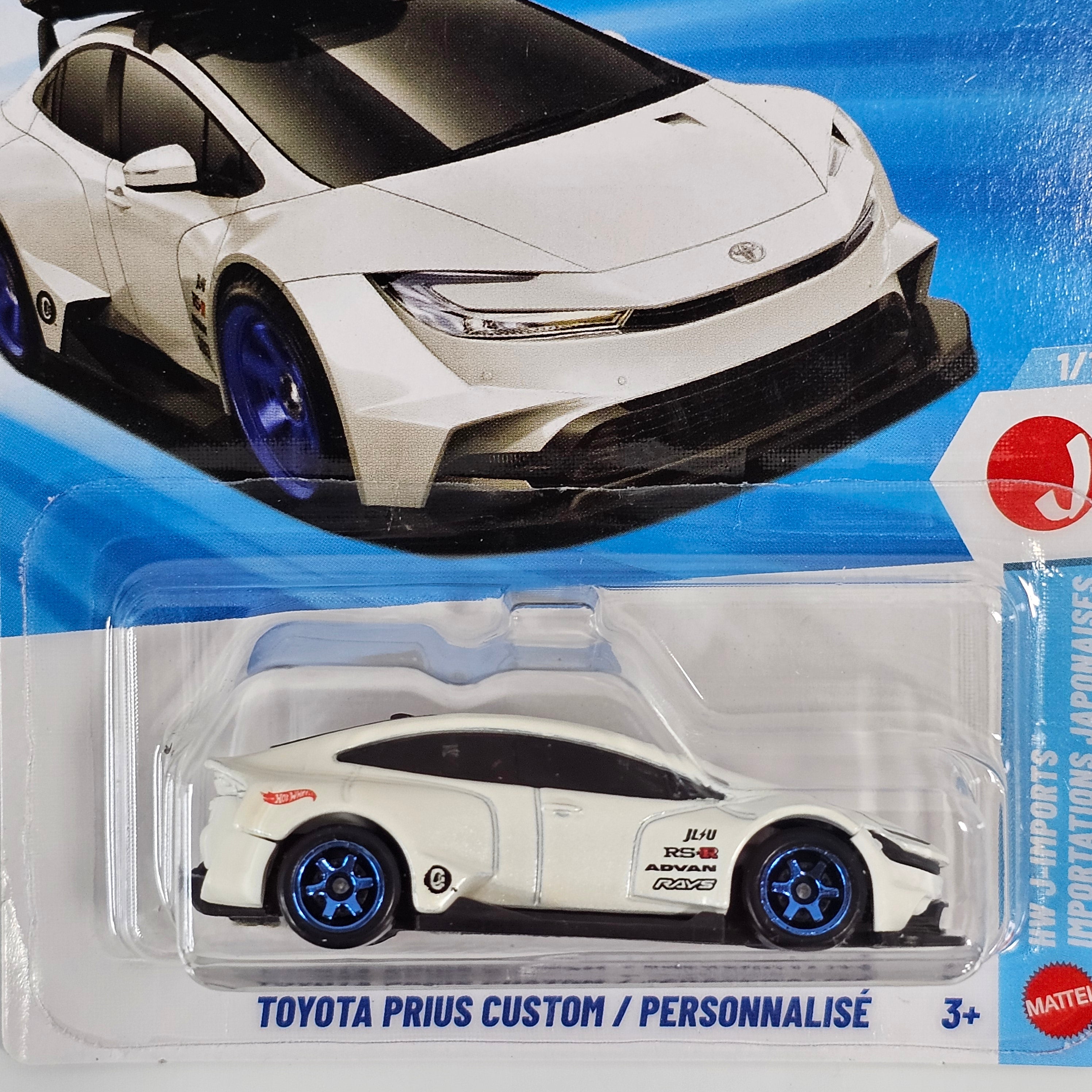 HOT WHEELS TOYOTA PRIUS CUSTOM PERSONNALISÉ [NO ROOF BOX] CASE D 2026 MAINLINE