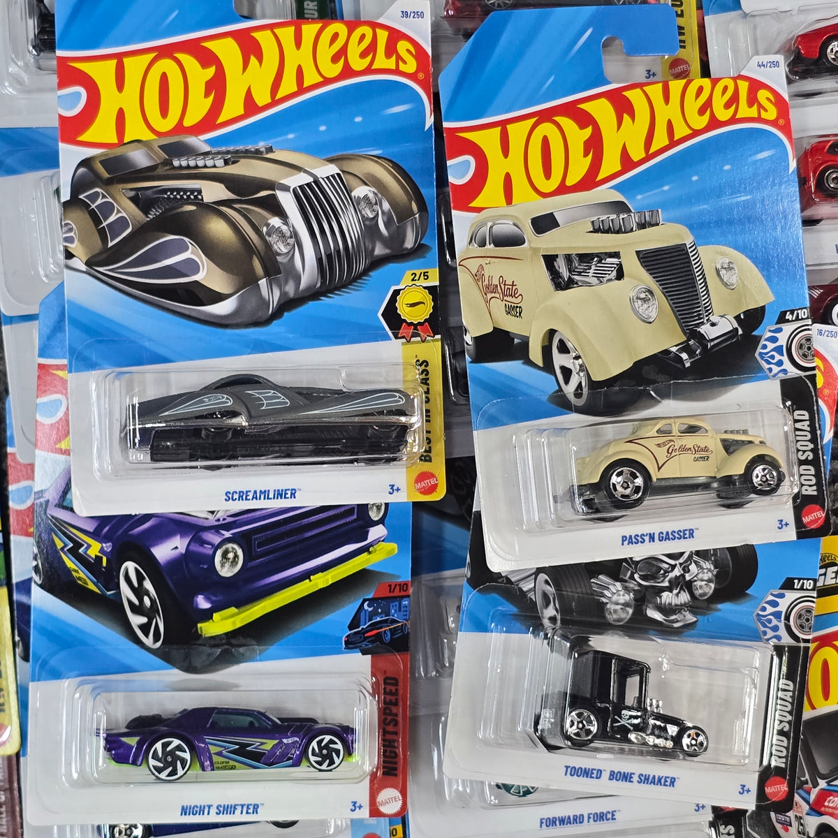 HOT WHEELS MAINLINE CASE B 2027 72pcs IN SEALED BOX