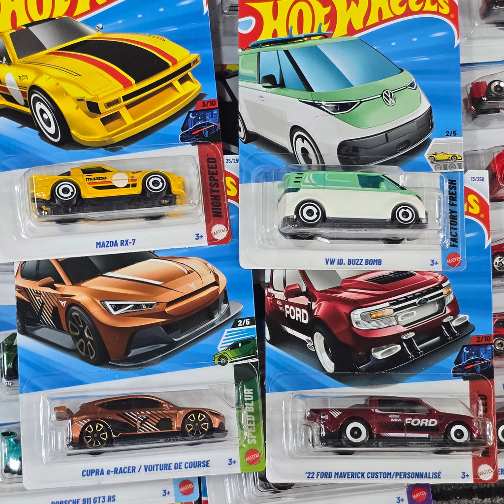 HOT WHEELS MAINLINE CASE B 2027 72pcs IN SEALED BOX