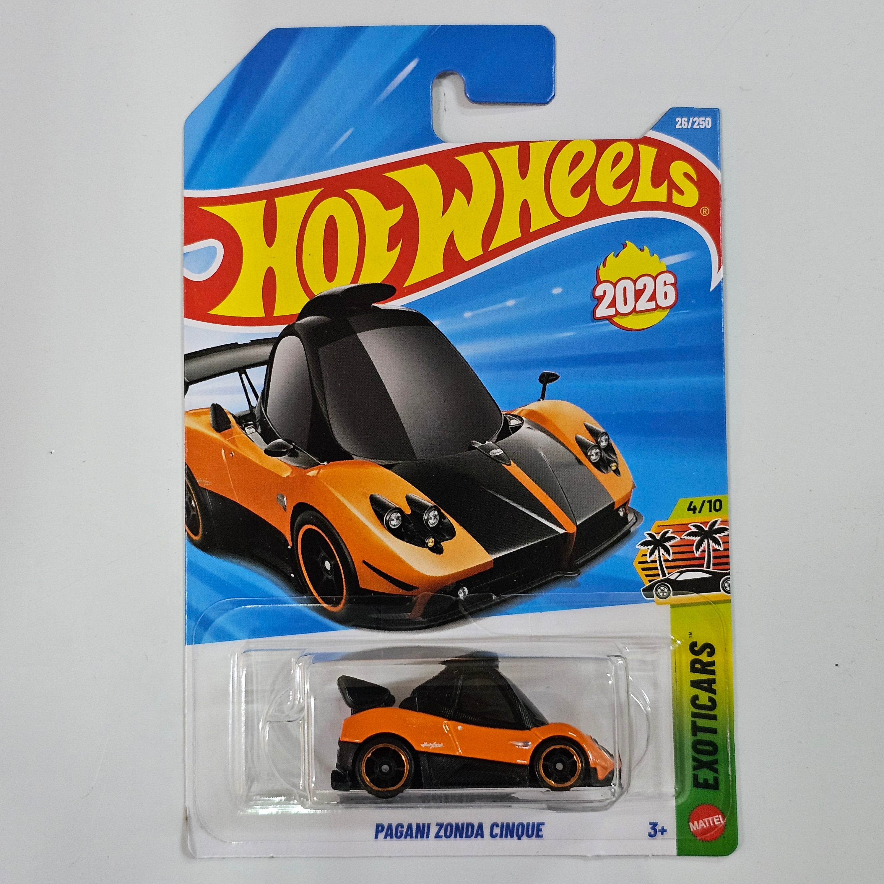 HOT WHEELS PAGANI ZONDA CINQUE CASE H 2026 MAINLINE