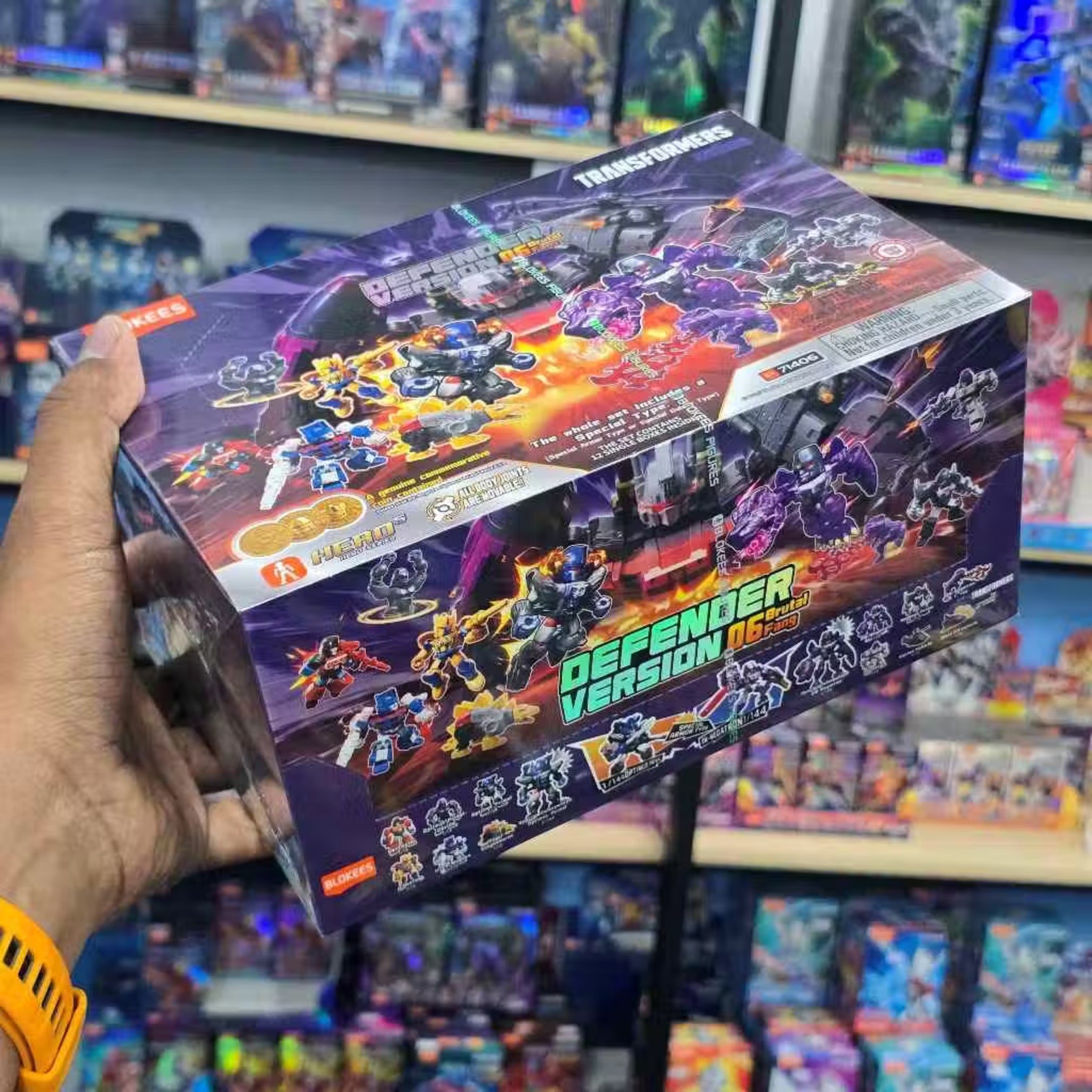 COMPLETE SEALED CASE BLOKEES GVD06 FIGURES | TRANSFORMERS DEFENDER VERSION 06 FULL SET 12 BOX IN CASE