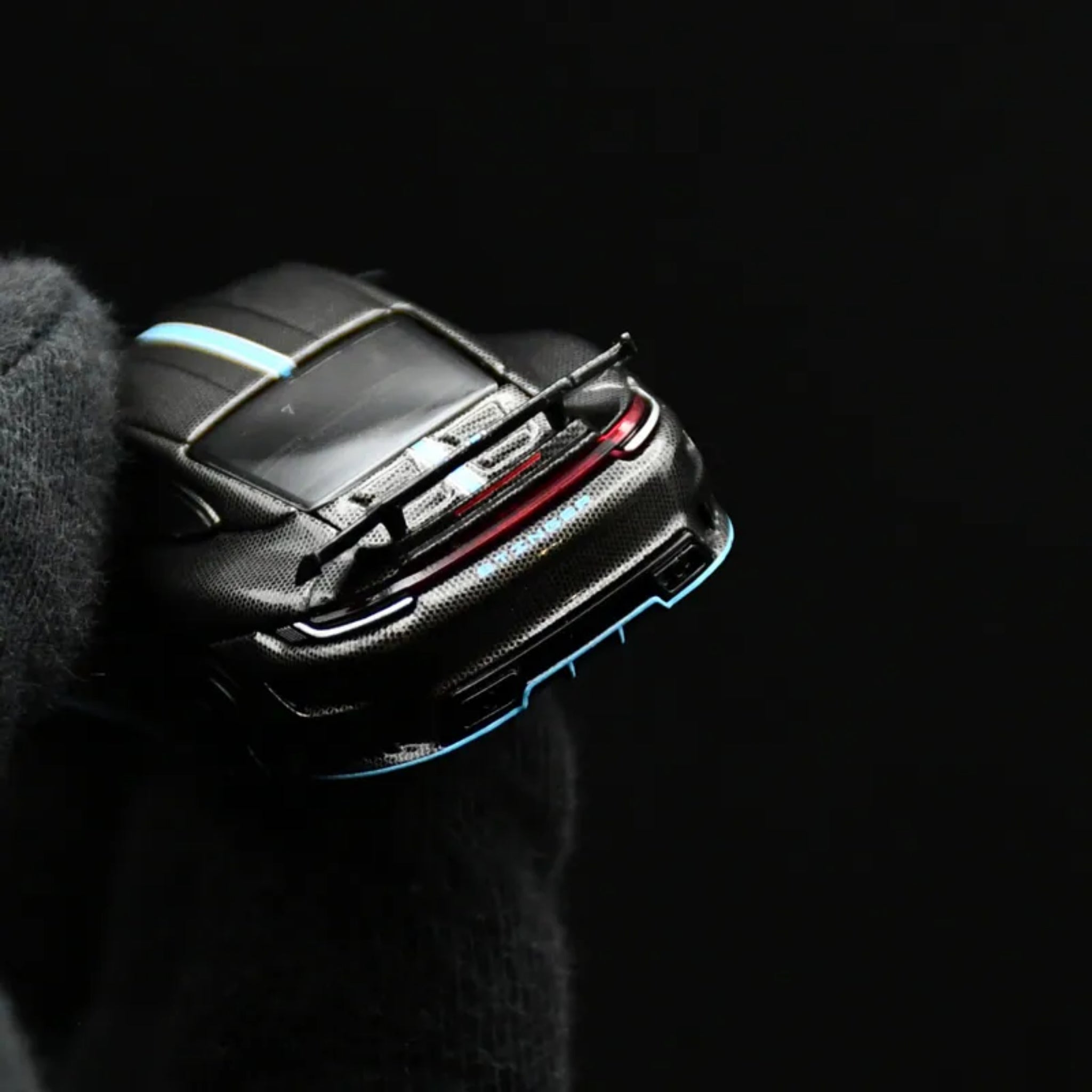 POP RACE 992 STINGER GTR CARBON EDITION BLUELINE 1/64 SEALED BOX