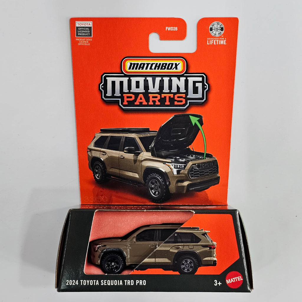 2026 MATCHBOX MOVING PARTS 2024 TOYOTA SEQUOIA TRD PRO