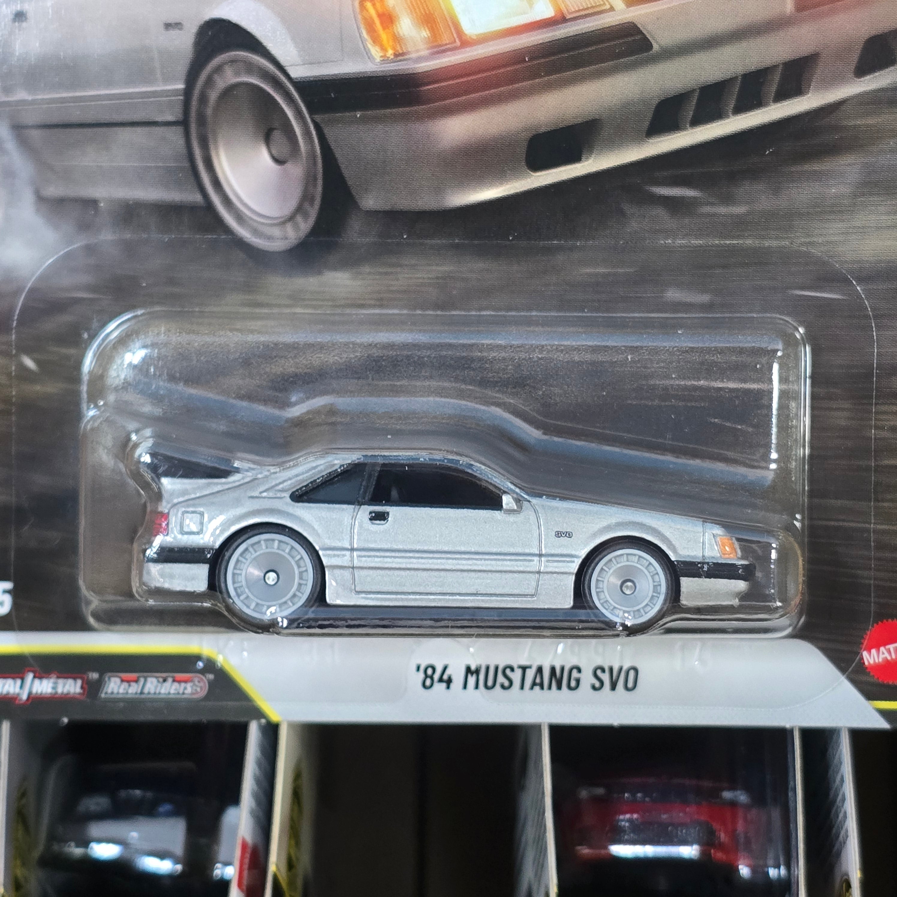 HOT WHEELS PREMIUM 85 MUSTANG SVO POWER TRIP SERIES