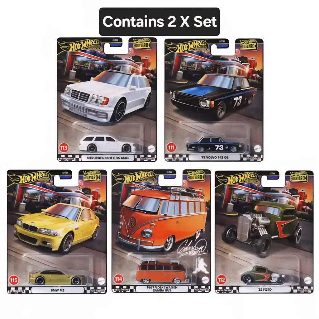 HOT WHEELS CASE PREMIUM BOULEVARD DASH Z 2024 COMPLETE SEALED BOX OF 10PCS