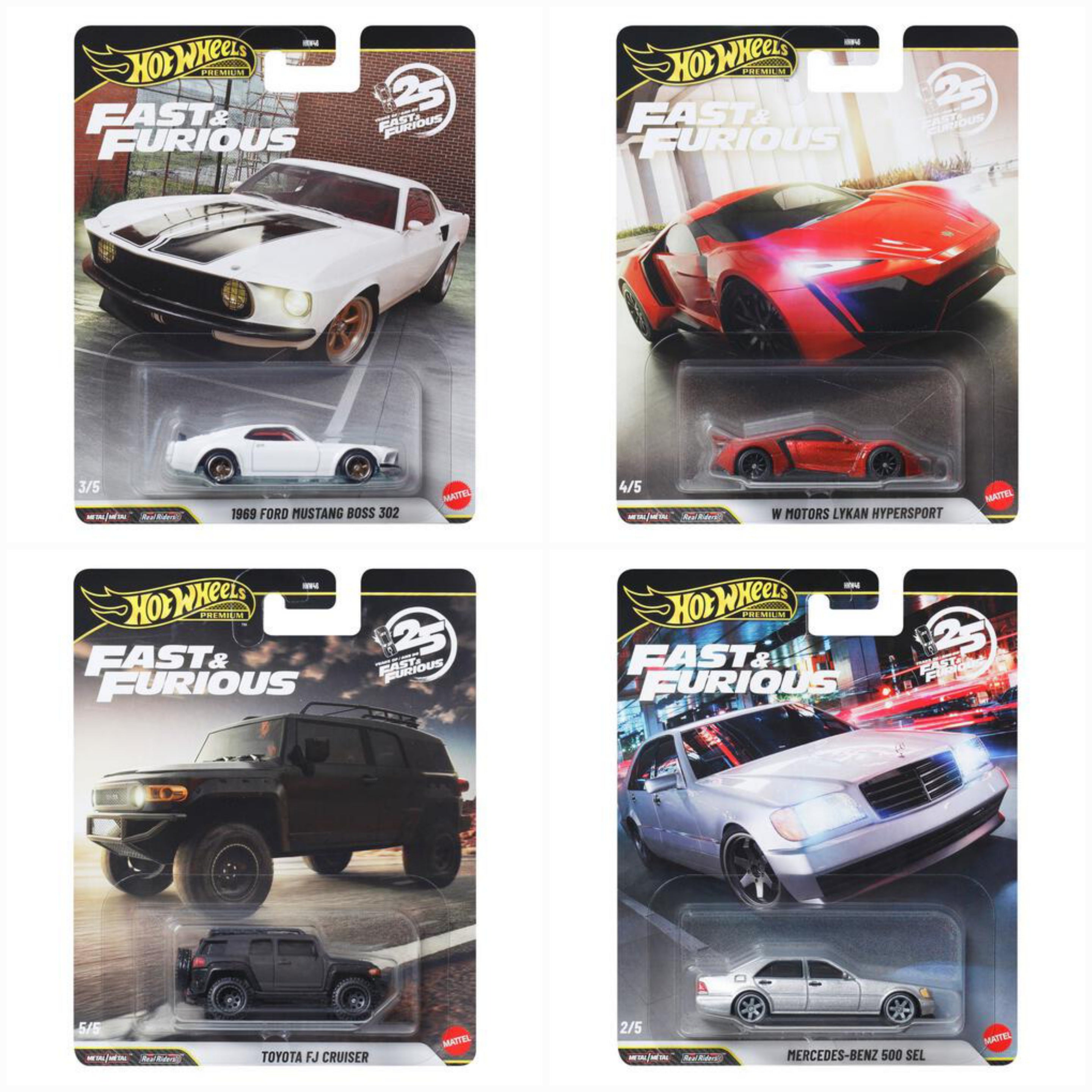 [PRE ORDER] 2026 HOT WHEELS PREMIUM FAST AND FURIOUS 25 YEARS