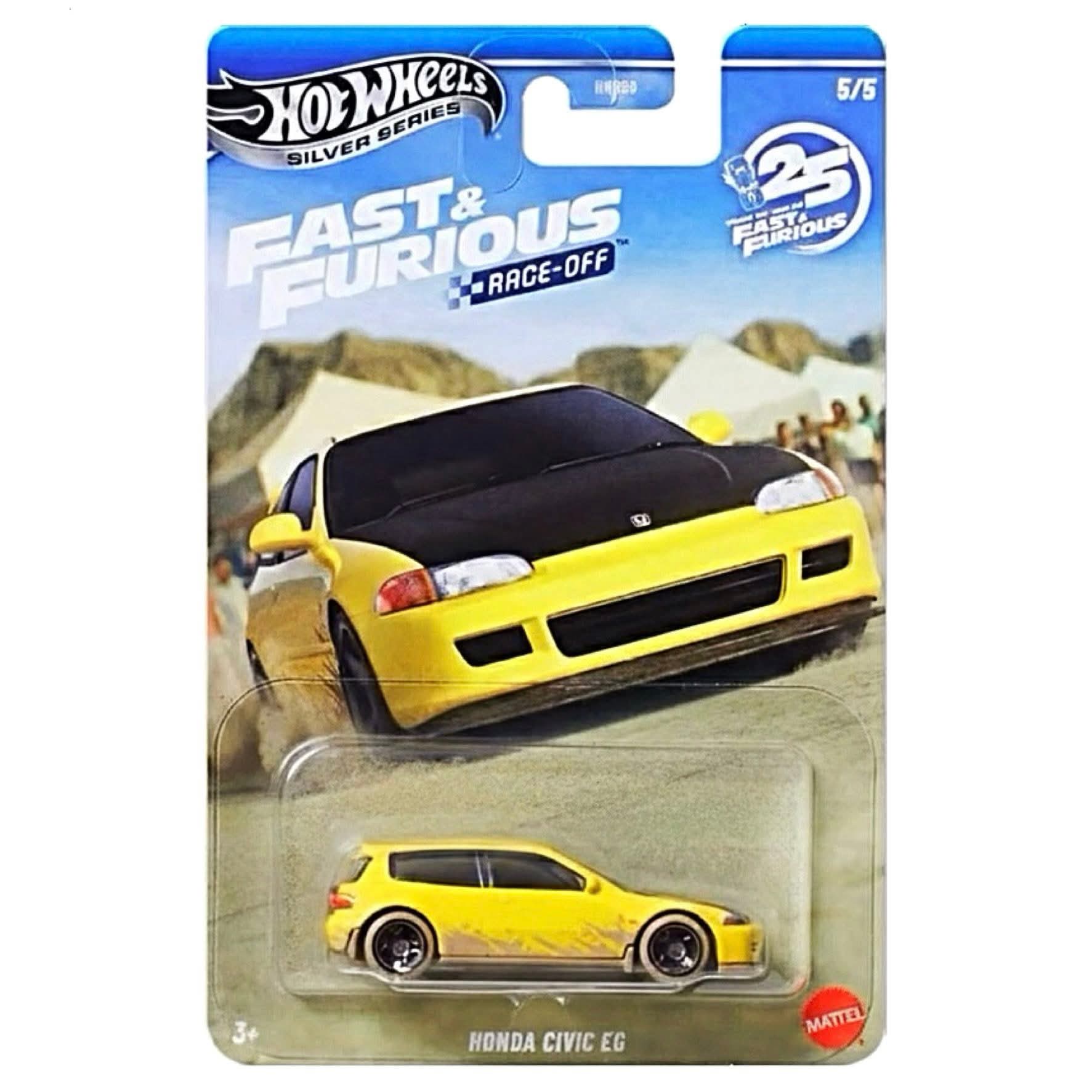 [PRE ORDER] HOT WHEELS EXCLUSIVE SILVER SERIES FAST AND FURIOUS RACE OFF 2026 COMPLETE SET 5PCS