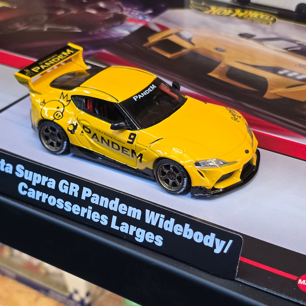 HOT WHEELS PREMIUM SCALE 1:43 TOYOTA SUPRA GR PANDEM WIDEBODY CARROSSERIES LARGES