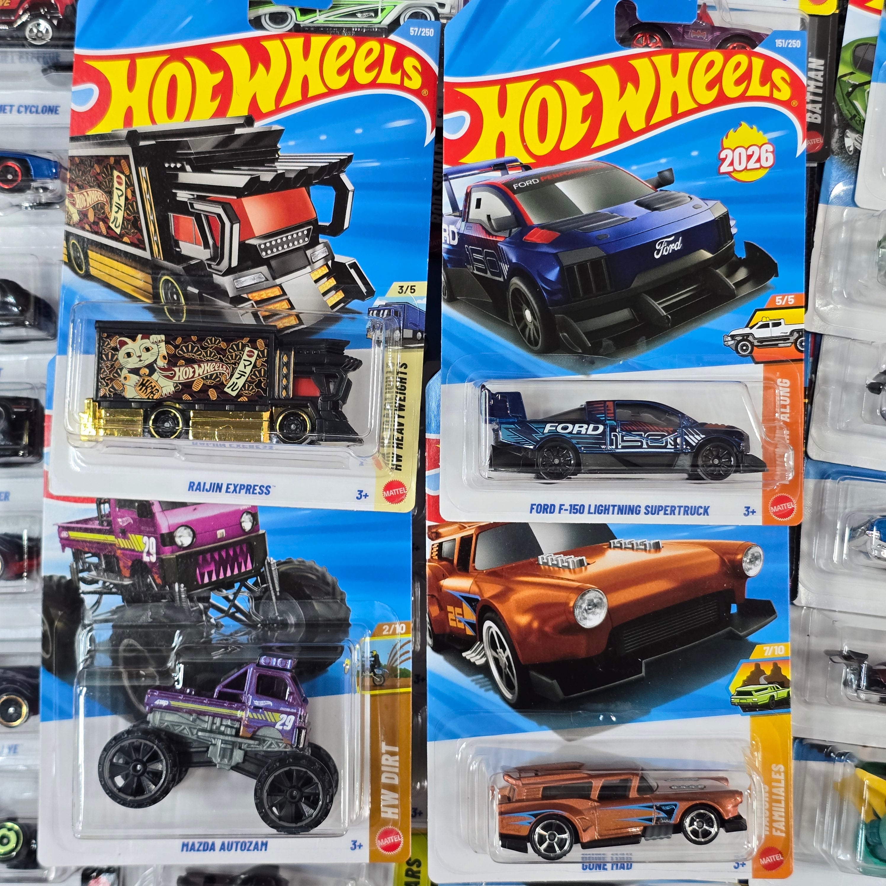 HOT WHEELS MAINLINE CASE H 2026 72pcs IN SEALED BOX
