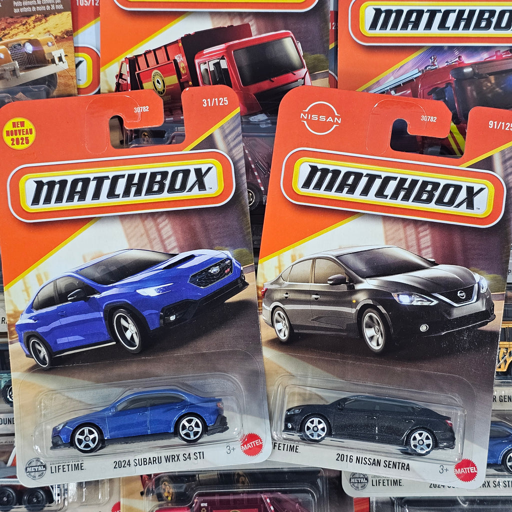 MATCHBOX DASH M 2025 COMPLETE SEALED BOX CASE OF 24PCS