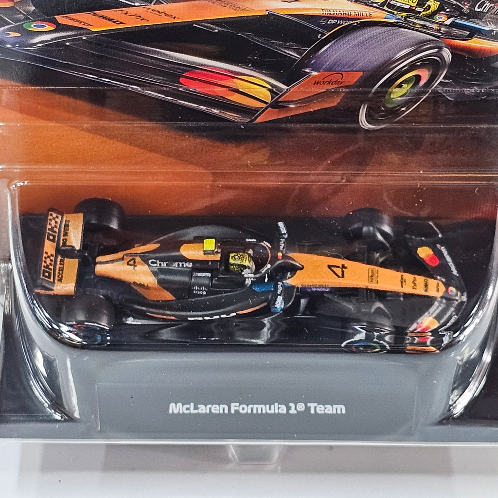 HOT WHEELS PREMIUM FORMULA 1 MCLAREN #4