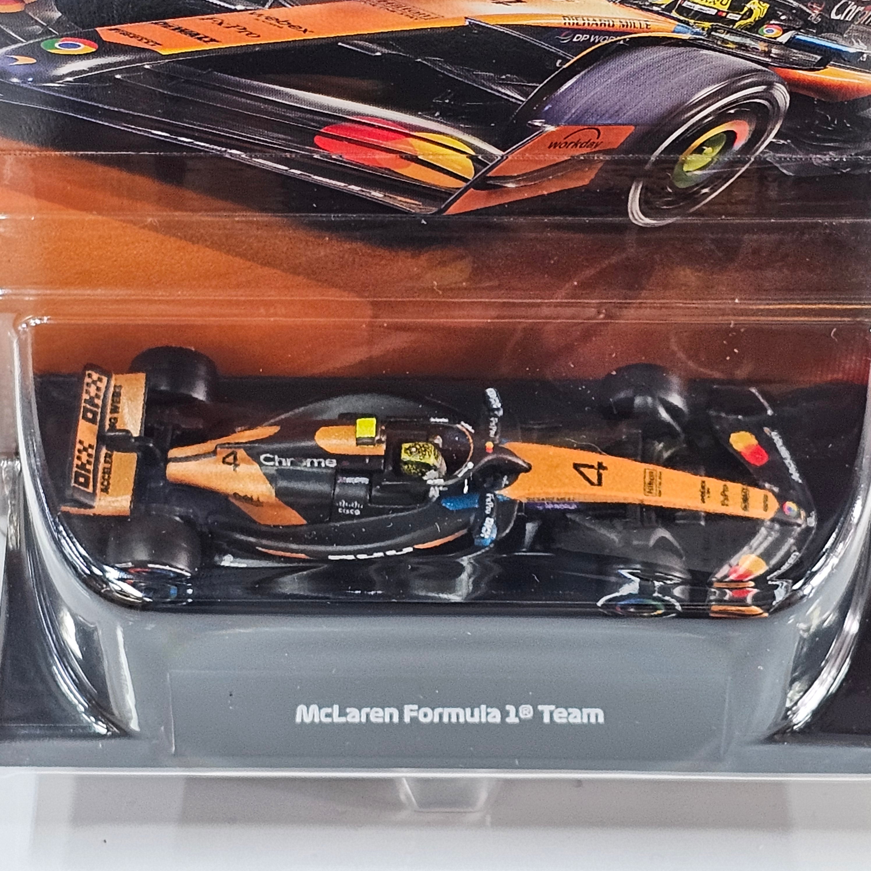 HOT WHEELS PREMIUM FORMULA 1 MCLAREN #4
