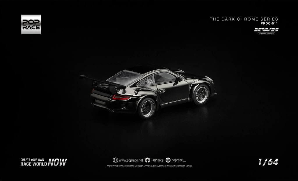 [PRE ORDER] POP RACE RWB 997 - DARK CHROME CODE PRDC011