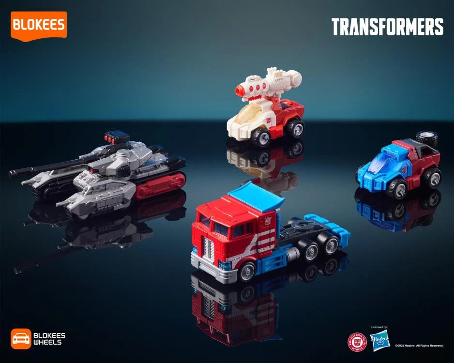 BLOKEES TRANSFORMERS WHEELS C01 ROLL OUT COMPLETE SET BOX OF 12 MODELS