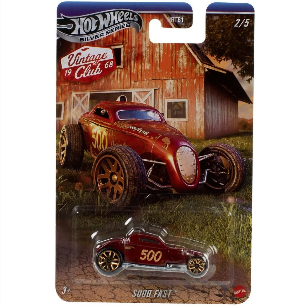 [PRE ORDER] HOT WHEELS EXCLUSIVE SILVER SERIES VINTAGE CLUB 2026
