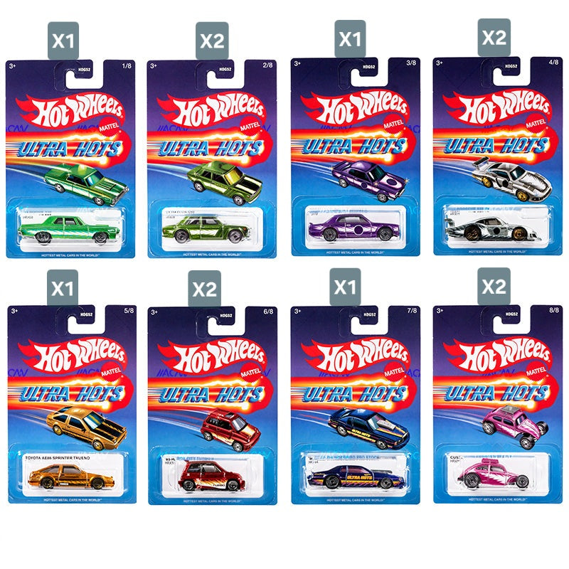 HOT WHEELS CASE ULTRA HOT MIX 2 COMPLETE SEALED BOX OF 12PCS