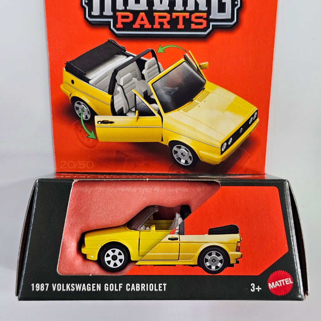 2026 MATCHBOX MOVING PARTS 1987 VOLKSWAGEN GOLF CABRIOLET