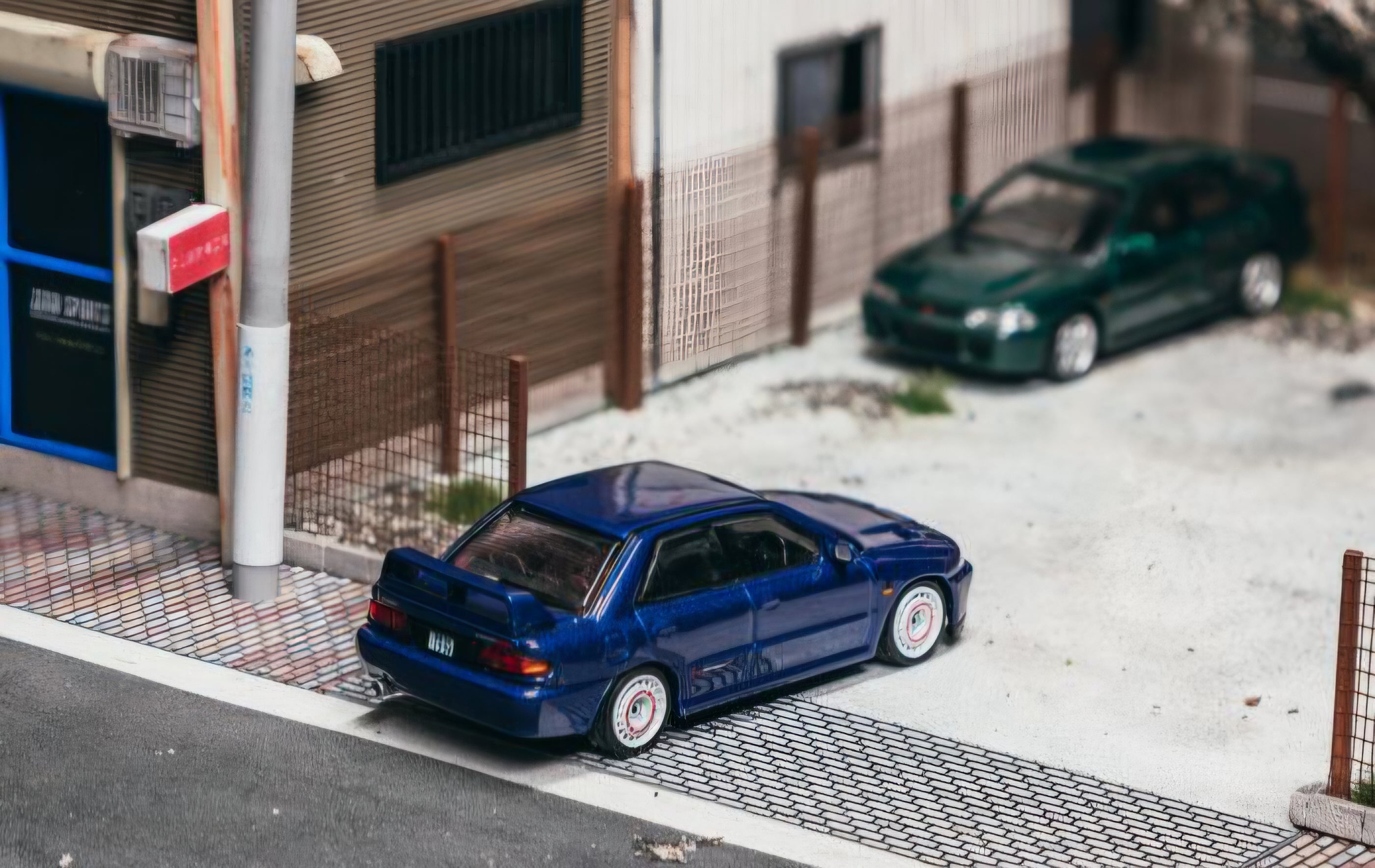 [PRE ORDER] TARMAC WORKS 1/64 MITSUBISHI LANCER GSR EVOLUTION II CODE T64G-049-BL