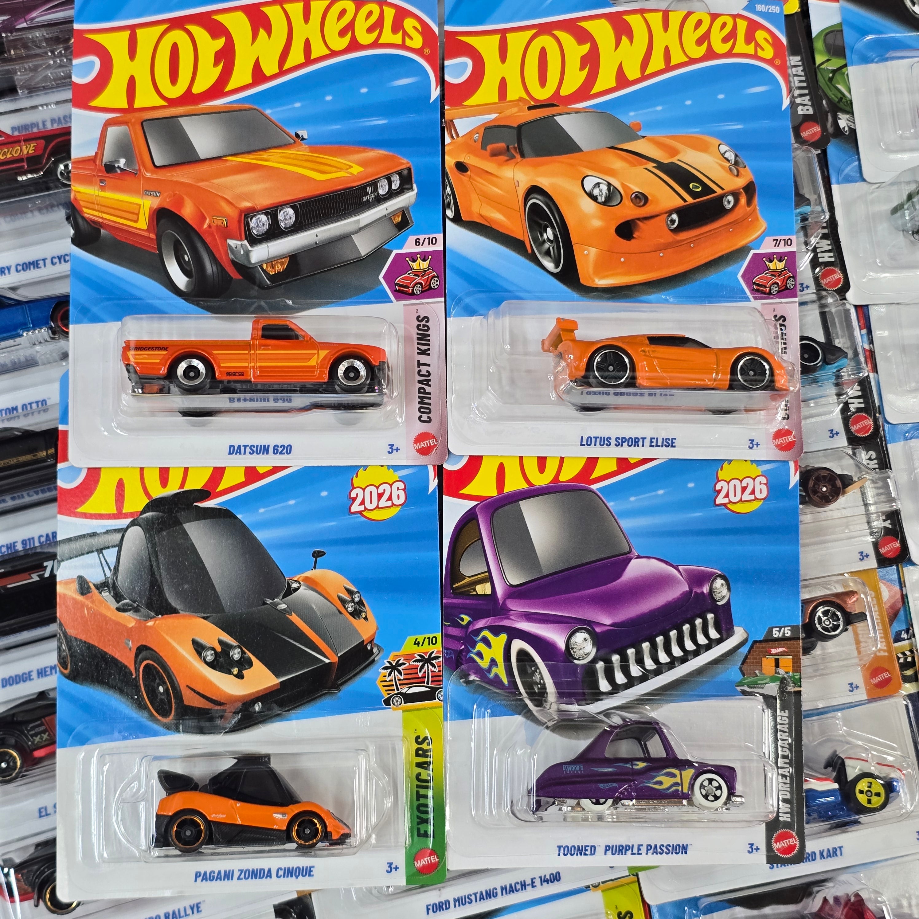 HOT WHEELS MAINLINE CASE H 2026 72pcs IN SEALED BOX