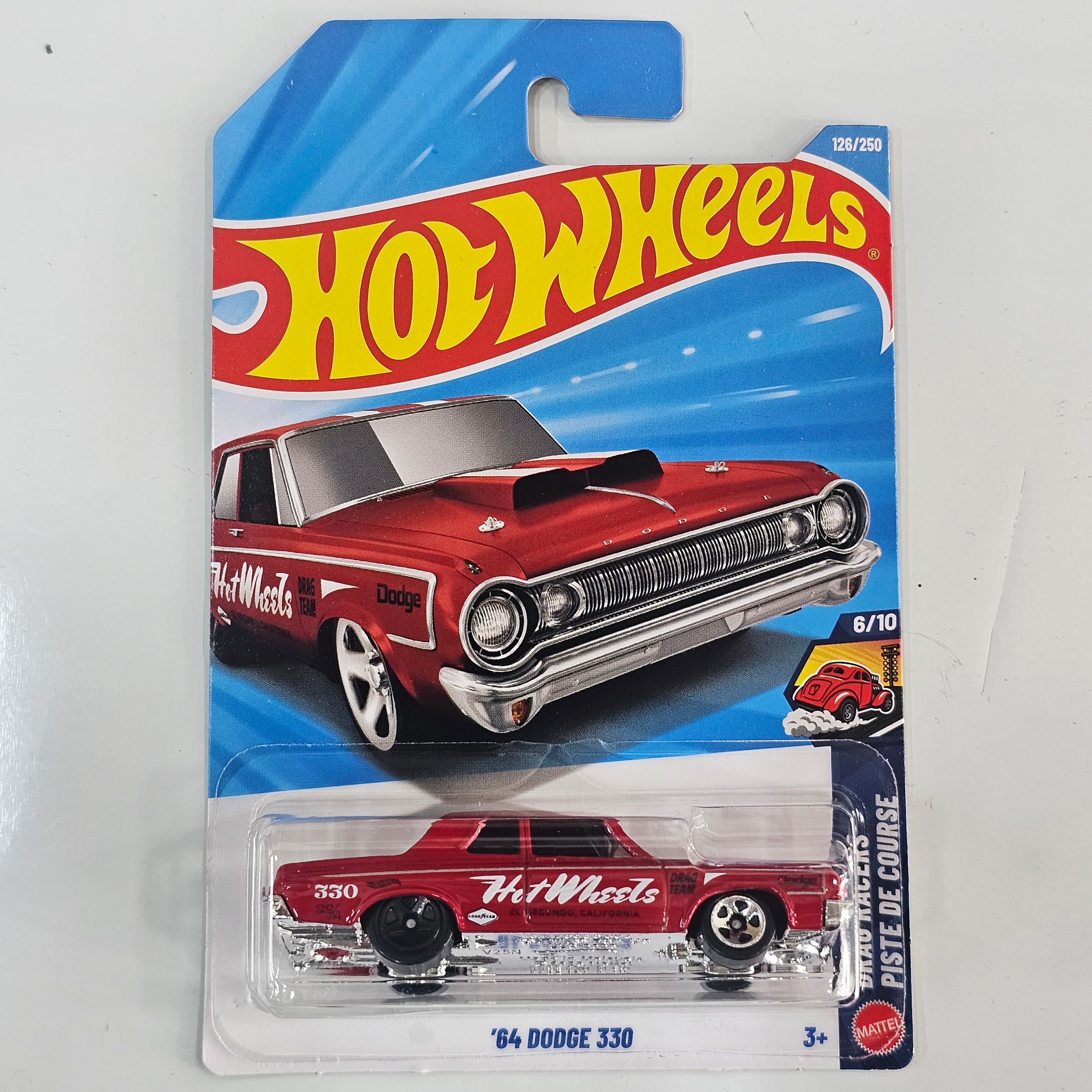 HOT WHEELS NISSAN 64 DODGE 330 CASE P 2026 MAINLINE