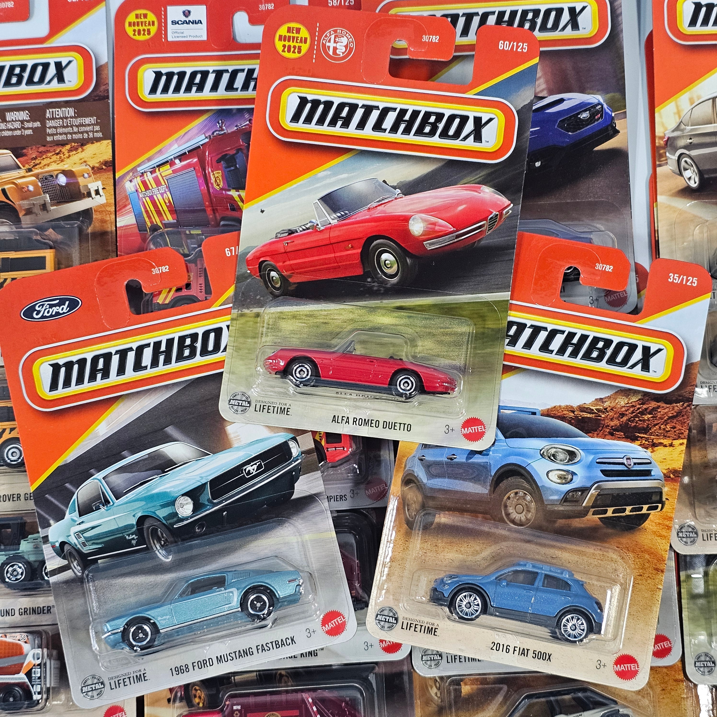 MATCHBOX DASH M 2025 COMPLETE SEALED BOX CASE OF 24PCS