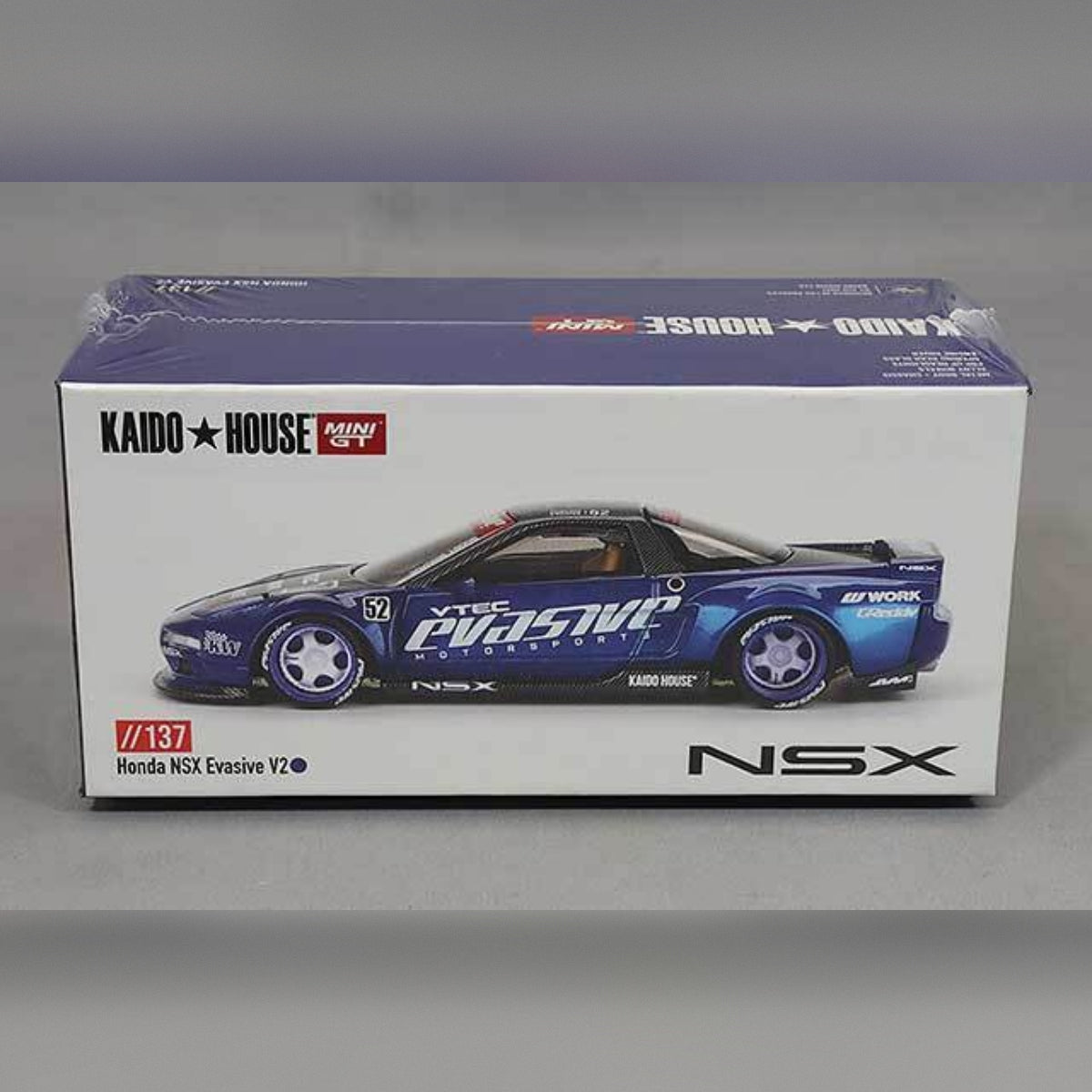 KAIDO HOUSE x MINI GT HONDA NSX EVASIVE V2 KHMG137 #137