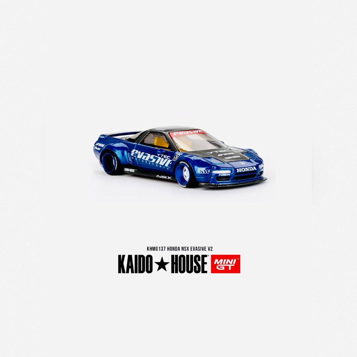 KAIDO HOUSE x MINI GT HONDA NSX EVASIVE V2 KHMG137 #137