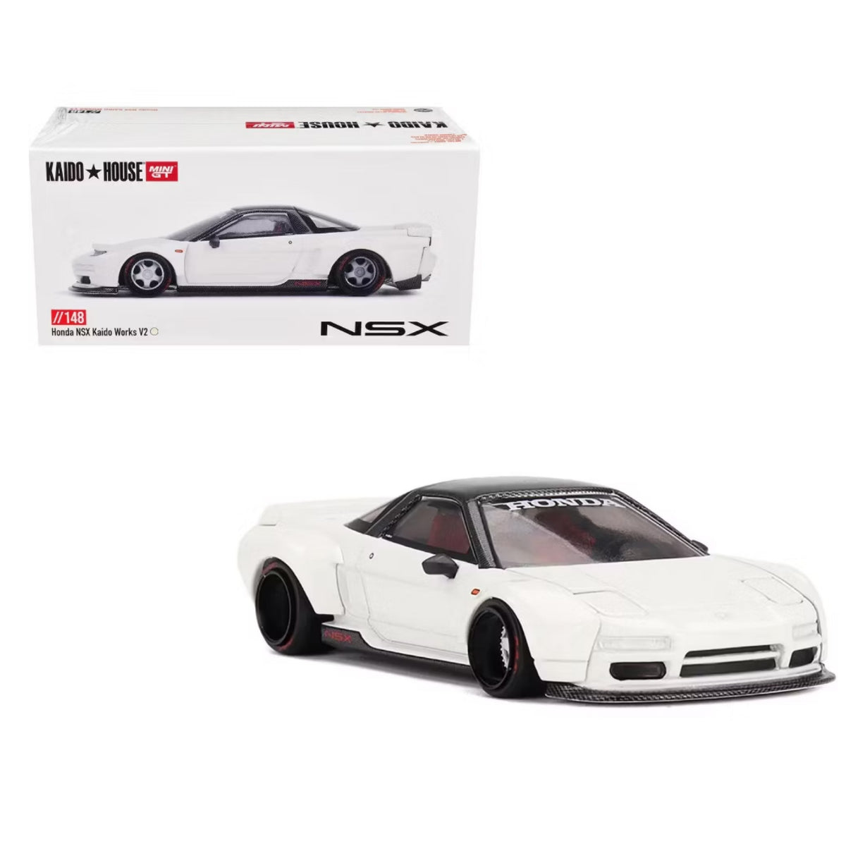 KAIDO HOUSE x MINI GT HONDA NSX KAIDO WORKS V2 KHMG148 #148