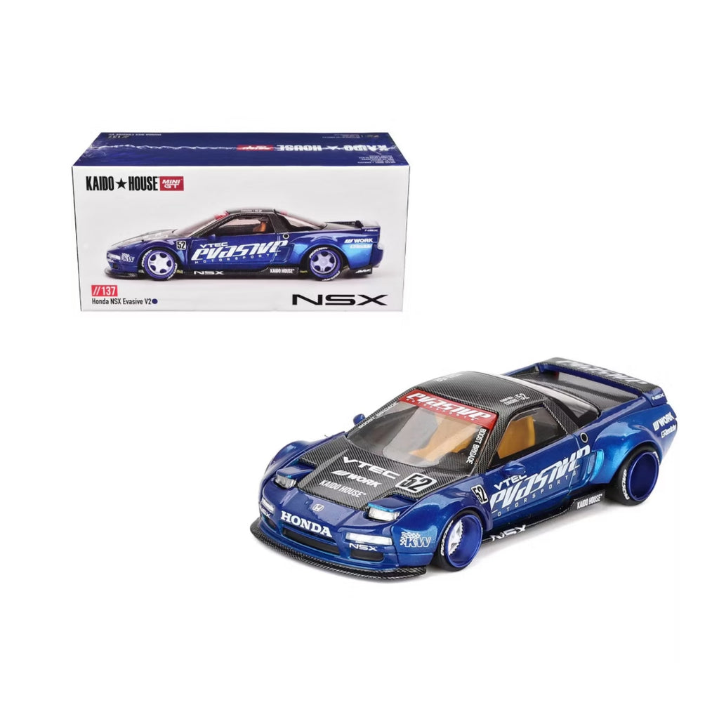 KAIDO HOUSE x MINI GT HONDA NSX EVASIVE V2 KHMG137 #137