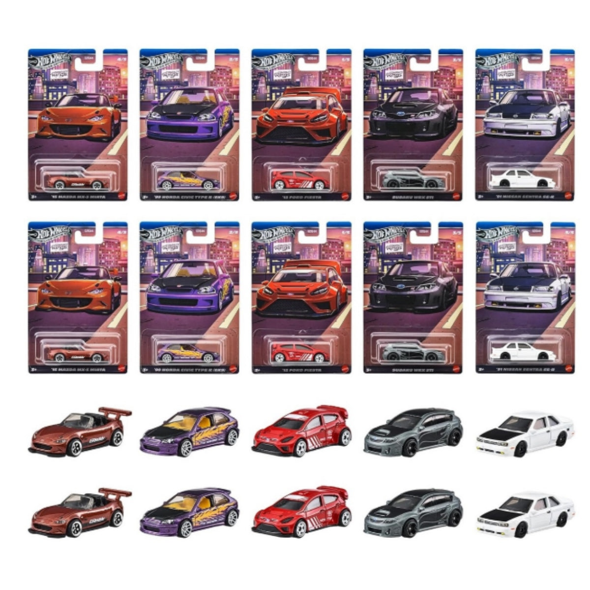 [PRE ORDER] HOT WHEELS SILVER SERIES CASE COMPACT KING COMPLETE SEALED BOX OF 10PCS