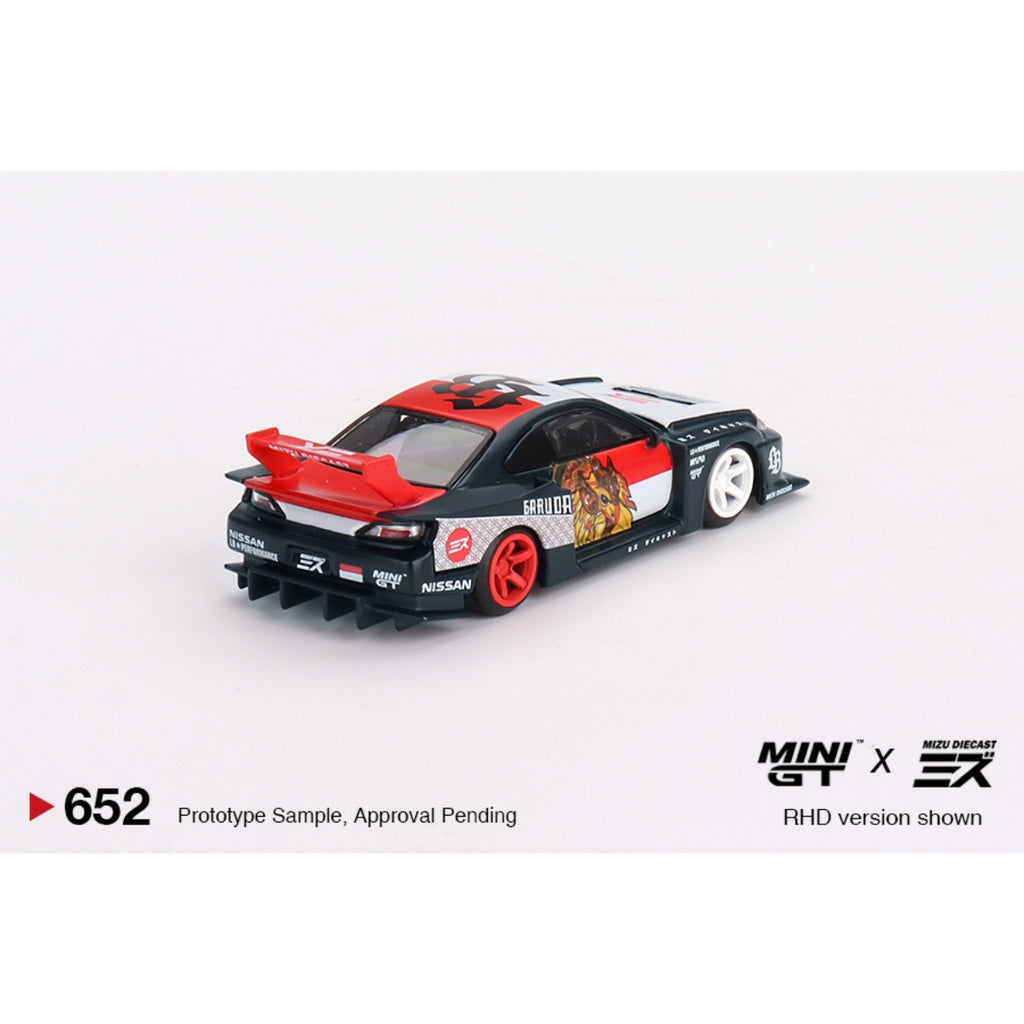 MINI GT LB-SUPER SILHOUETTE NISSAN SILVIA S15 GARUDA MIZU DIECAST BLISTER #652
