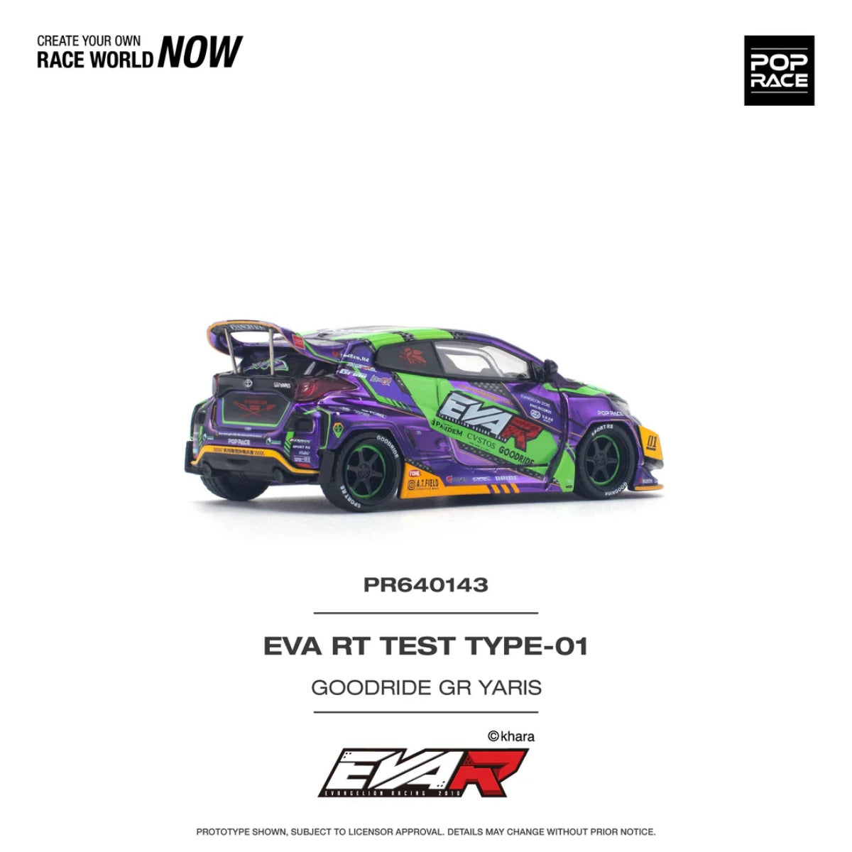 POP RACE EVA RT TEST TYPE-O1 GOODRIDE GR YARIS EVAR