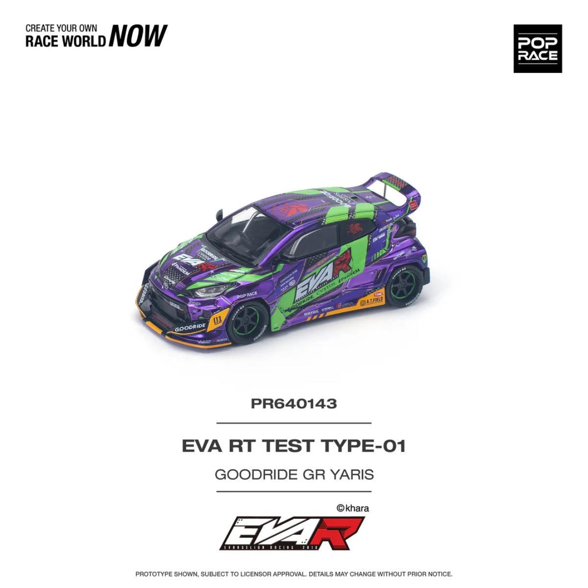 POP RACE EVA RT TEST TYPE-O1 GOODRIDE GR YARIS EVAR – Layan Hobby